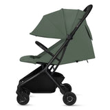 Carucior 2 in 1, Lionelo, Sia Flex, 7.6 kg, Include landou pliabil pe cadru, Ultracompact, Pliere rapida cu o mana, Copertina UPF50+, Cu accesorii incluse, 0-48 luni, Sustine 22 kg, Verde