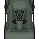 Carucior 2 in 1, Lionelo, Sia Flex, 7.6 kg, Include landou pliabil pe cadru, Ultracompact, Pliere rapida cu o mana, Copertina UPF50+, Cu accesorii incluse, 0-48 luni, Sustine 22 kg, Verde