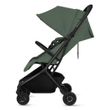 Carucior 2 in 1, Lionelo, Sia Flex, 7.6 kg, Include landou pliabil pe cadru, Ultracompact, Pliere rapida cu o mana, Copertina UPF50+, Cu accesorii incluse, 0-48 luni, Sustine 22 kg, Verde