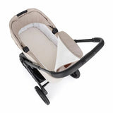 Carucior 2 in 1, Petite&Mars, Scout, Cu landou pliabil, Reversibil, Spatar si suport de picioare reglabile in 3 pozitii, Maner ajustabil, Cu accesorii, Pana la 22 kg, 0 luni+, Bej