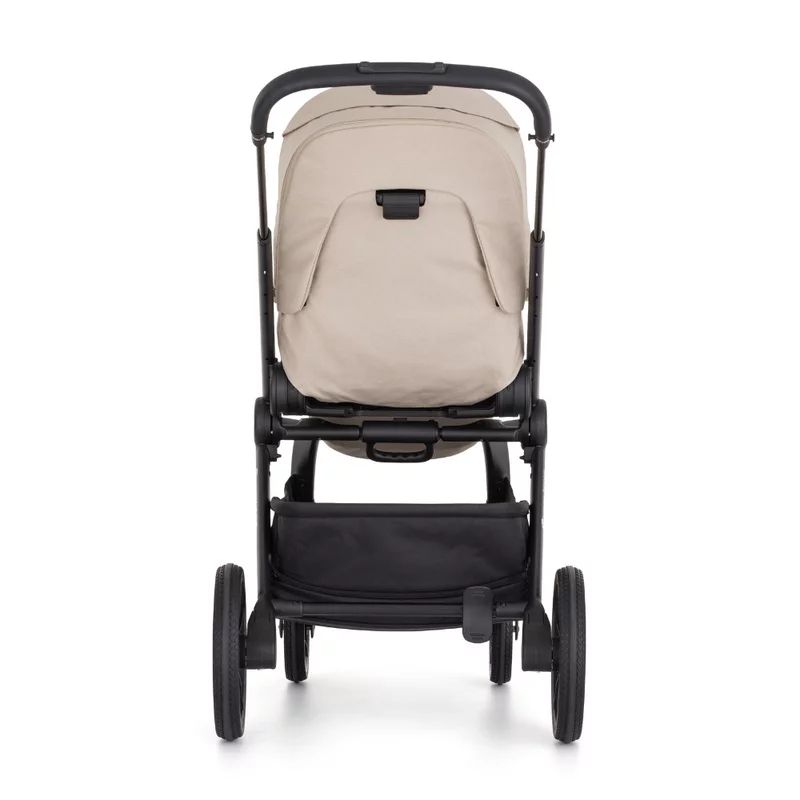 Carucior 2 in 1, Petite&Mars, Scout, Cu landou pliabil, Reversibil, Spatar si suport de picioare reglabile in 3 pozitii, Maner ajustabil, Cu accesorii, Pana la 22 kg, 0 luni+, Bej