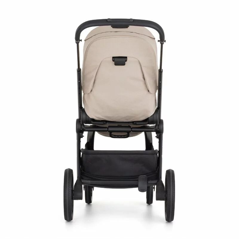 Carucior 2 in 1, Petite&Mars, Scout, Cu landou pliabil, Reversibil, Spatar si suport de picioare reglabile in 3 pozitii, Maner ajustabil, Cu accesorii, Pana la 22 kg, 0 luni+, Crem Cappuccino - gogobaby.ro