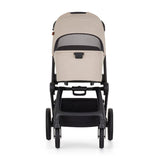 Carucior 2 in 1, Petite&Mars, Scout, Cu landou pliabil, Reversibil, Spatar si suport de picioare reglabile in 3 pozitii, Maner ajustabil, Cu accesorii, Pana la 22 kg, 0 luni+, Crem Cappuccino