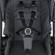 Carucior 2 in 1, Petite&Mars, Scout, Cu landou pliabil, Reversibil, Spatar si suport de picioare reglabile in 3 pozitii, Maner ajustabil, Cu accesorii, Pana la 22 kg, 0 luni+, Gri