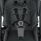 Carucior 2 in 1, Petite&Mars, Scout, Cu landou pliabil, Reversibil, Spatar si suport de picioare reglabile in 3 pozitii, Maner ajustabil, Cu accesorii, Pana la 22 kg, 0 luni+, Gri