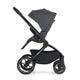 Carucior 2 in 1, Petite&Mars, Scout, Cu landou pliabil, Reversibil, Spatar si suport de picioare reglabile in 3 pozitii, Maner ajustabil, Cu accesorii, Pana la 22 kg, 0 luni+, Gri