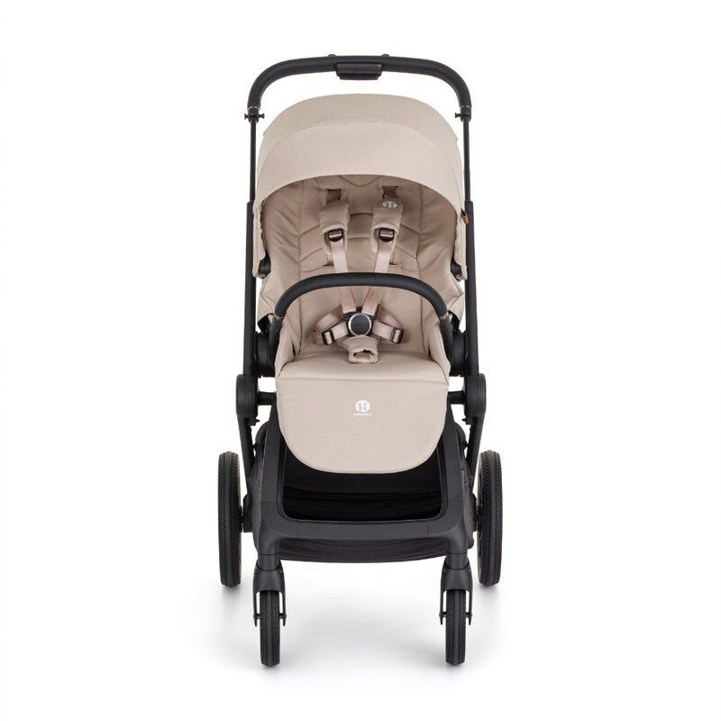 Carucior 2 in 1, Petite&Mars, Scout, Cu landou pliabil, Reversibil, Spatar si suport de picioare reglabile in 3 pozitii, Maner ajustabil, Cu accesorii, Pana la 22 kg, 0 luni+, Gri