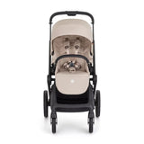 Carucior 2 in 1, Petite&Mars, Scout, Cu landou pliabil, Reversibil, Spatar si suport de picioare reglabile in 3 pozitii, Maner ajustabil, Cu accesorii, Pana la 22 kg, 0 luni+, Gri
