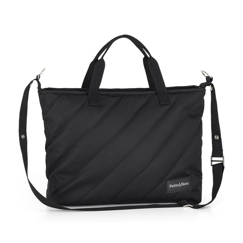 Carucior 2 in 1, Petite&Mars, Scout, Cu landou pliabil, Reversibil, Spatar si suport de picioare reglabile in 3 pozitii, Maner ajustabil, Cu accesorii, Pana la 22 kg, 0 luni+, Gri
