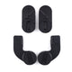 Carucior 2 in 1, Petite&Mars, Scout, Cu landou pliabil, Reversibil, Spatar si suport de picioare reglabile in 3 pozitii, Maner ajustabil, Cu accesorii, Pana la 22 kg, 0 luni+, Gri