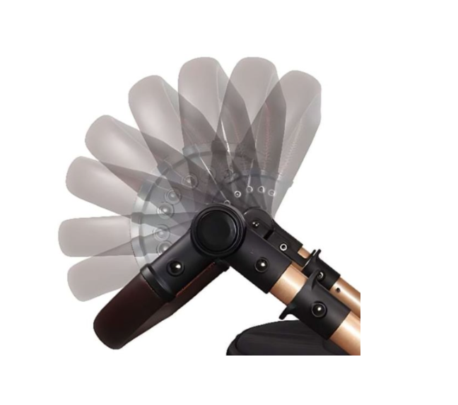 Carucior 2 in 1 L-Sun Nadia, Transformabil, Maner reversibil, Cadrul aluminiu, Include saculet de picioare, Geanta pentru parinti, Sustine 22 kg, Pink Orchid - gogobaby.ro