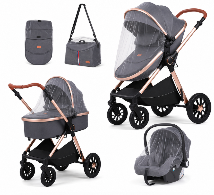Carucior L-Sun Marina 3 in 1 GRI