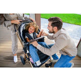 Carucior 3 in 1, Lionelo, Amber, Landou intarit, Scoica auto testata ADAC, Reversibil, Cu accesorii, Geanta parinti, Pana la 22 kg, Bej