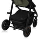 Carucior 3 in 1, Lionelo, Amber Plus, Cadru aluminiu, Cu landou intarit si salteluta moale, Cu scoica auto testata ADAC, Reversibil, Maner ajustabil, Cu accesorii, Cu ventilatie panoramica 3D, Pana la 22 kg, EN1888-1, EN1888-2, EN1466, ECE R129, Verde