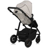 Carucior 3 in 1, Lionelo, Amber Plus, Cadru aluminiu, Cu landou intarit si salteluta moale, Cu scoica auto testata ADAC, Reversibil, Maner ajustabil, Cu accesorii, Cu ventilatie panoramica 3D, Pana la 22 kg, EN1888-1, EN1888-2, EN1466, ECE R129, Bej