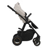 Carucior 3 in 1, Lionelo, Amber Plus, Cadru aluminiu, Cu landou intarit si salteluta moale, Cu scoica auto testata ADAC, Reversibil, Maner ajustabil, Cu accesorii, Cu ventilatie panoramica 3D, Pana la 22 kg, EN1888-1, EN1888-2, EN1466, ECE R129, Bej