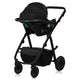 Carucior 3 in 1, Lionelo, Amber Plus, Cadru aluminiu, Cu landou intarit si salteluta moale, Cu scoica auto testata ADAC, Reversibil, Maner ajustabil, Cu accesorii, Cu ventilatie panoramica 3D, Pana la 22 kg, EN1888-1, EN1888-2, EN1466, ECE R129, Verde