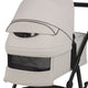 Carucior 3 in 1, Lionelo, Amber Plus, Cadru aluminiu, Cu landou intarit si salteluta moale, Cu scoica auto testata ADAC, Reversibil, Maner ajustabil, Cu accesorii, Cu ventilatie panoramica 3D, Pana la 22 kg, EN1888-1, EN1888-2, EN1466, ECE R129, Bej