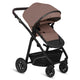 Carucior 3 in 1, Lionelo, Bianka, Transformabil, Cadru aluminiu, Cu landou si salteluta moale, Cu scoica auto, Cu multiple accesorii, Sustine 22 kg, 0 luni+, EN1466:2014+AC:2015, EN1888, Bej Taupe