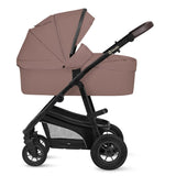 Carucior 3 in 1, Lionelo, Bianka, Transformabil, Cadru aluminiu, Cu landou si salteluta moale, Cu scoica auto, Cu multiple accesorii, Sustine 22 kg, 0 luni+, EN1466:2014+AC:2015, EN1888, Bej Taupe