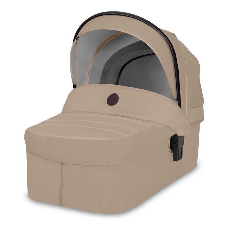 Carucior 3 in 1, Lionelo, Bianka, Transformabil, Cadru aluminiu, Cu landou si salteluta moale, Cu scoica auto, Cu multiple accesorii, Sustine 22 kg, 0 luni+, EN1466:2014+AC:2015, EN1888, Bej - gogobaby.ro