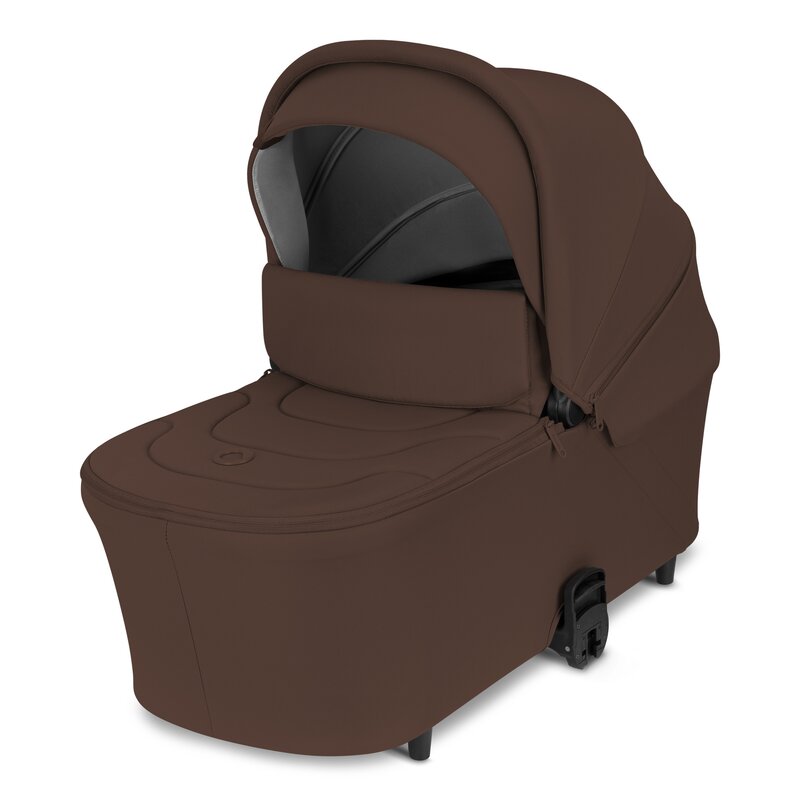 Carucior 3 in 1, Lionelo, Carmine, Cu scoica ADAC, Landou anti-reflux, Salteluta ventilata, Reglare spatar in 3 pozitii, Suport de picioare in 3 pozitii, Maner reglabil in 5 pozitii, Sustine 22 kg, Cu accesorii, 0 luni+, Ciocolatiu
