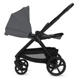 Carucior 3 in 1, Lionelo, Carmine, Cu scoica ADAC, Landou anti-reflux, Salteluta ventilata, Reglare spatar in 3 pozitii, Suport de picioare in 3 pozitii, Maner reglabil in 5 pozitii, Sustine 22 kg, Cu accesorii, 0 luni+, Gri
