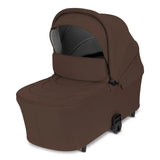 Carucior 3 in 1, Lionelo, Carmine, Cu scoica ADAC, Landou anti-reflux, Salteluta ventilata, Reglare spatar in 3 pozitii, Suport de picioare in 3 pozitii, Maner reglabil in 5 pozitii, Sustine 22 kg, Cu accesorii, 0 luni+, Ciocolatiu