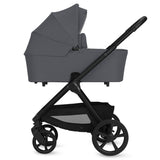 Carucior 3 in 1, Lionelo, Carmine, Cu scoica ADAC, Landou anti-reflux, Salteluta ventilata, Reglare spatar in 3 pozitii, Suport de picioare in 3 pozitii, Maner reglabil in 5 pozitii, Sustine 22 kg, Cu accesorii, 0 luni+, Gri
