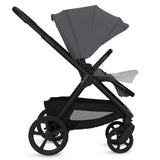 Carucior 3 in 1, Lionelo, Carmine, Cu scoica ADAC, Landou anti-reflux, Salteluta ventilata, Reglare spatar in 3 pozitii, Suport de picioare in 3 pozitii, Maner reglabil in 5 pozitii, Sustine 22 kg, Cu accesorii, 0 luni+, Gri