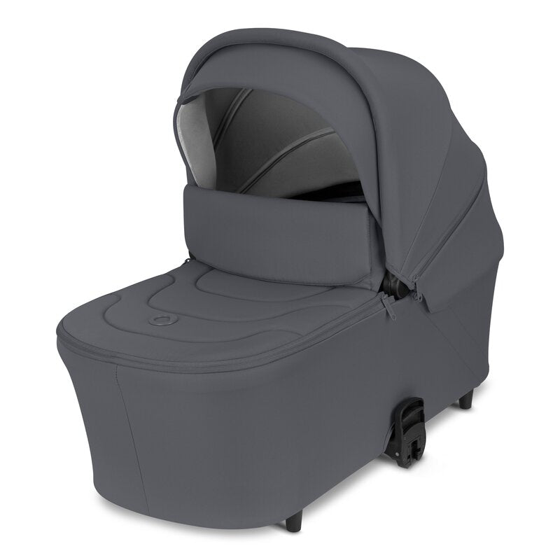 Carucior 3 in 1, Lionelo, Carmine, Cu scoica ADAC, Landou anti-reflux, Salteluta ventilata, Reglare spatar in 3 pozitii, Suport de picioare in 3 pozitii, Maner reglabil in 5 pozitii, Sustine 22 kg, Cu accesorii, 0 luni+, Gri
