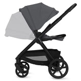 Carucior 3 in 1, Lionelo, Carmine, Cu scoica ADAC, Landou anti-reflux, Salteluta ventilata, Reglare spatar in 3 pozitii, Suport de picioare in 3 pozitii, Maner reglabil in 5 pozitii, Sustine 22 kg, Cu accesorii, 0 luni+, Gri