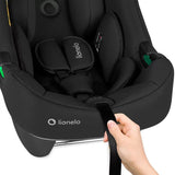 Carucior 3 in 1, Lionelo, Carmine, Cu scoica ADAC, Landou anti-reflux, Salteluta ventilata, Reglare spatar in 3 pozitii, Suport de picioare in 3 pozitii, Maner reglabil in 5 pozitii, Sustine 22 kg, Cu accesorii, 0 luni+, Gri