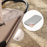 Carucior 3 in 1, Lionelo, Carmine, Cu scoica ADAC, Landou anti-reflux, Salteluta ventilata, Reglare spatar in 3 pozitii, Suport de picioare in 3 pozitii, Maner reglabil in 5 pozitii, Sustine 22 kg, Cu accesorii, 0 luni+, Gri