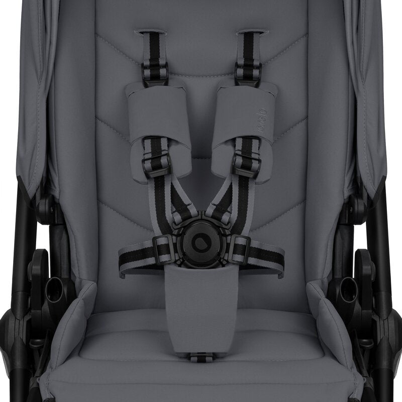 Carucior 3 in 1, Lionelo, Carmine, Cu scoica ADAC, Landou anti-reflux, Salteluta ventilata, Reglare spatar in 3 pozitii, Suport de picioare in 3 pozitii, Maner reglabil in 5 pozitii, Sustine 22 kg, Cu accesorii, 0 luni+, Gri