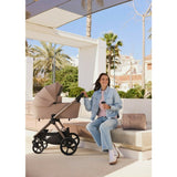 Carucior 3 in 1, Lionelo, Carmine, Cu scoica ADAC, Landou anti-reflux, Salteluta ventilata, Reglare spatar in 3 pozitii, Suport de picioare in 3 pozitii, Maner reglabil in 5 pozitii, Sustine 22 kg, Cu accesorii, 0 luni+, Gri