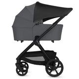 Carucior 3 in 1, Lionelo, Carmine, Cu scoica ADAC, Landou anti-reflux, Salteluta ventilata, Reglare spatar in 3 pozitii, Suport de picioare in 3 pozitii, Maner reglabil in 5 pozitii, Sustine 22 kg, Cu accesorii, 0 luni+, Gri