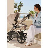 Carucior 3 in 1, Lionelo, Carmine, Cu scoica ADAC, Landou anti-reflux, Salteluta ventilata, Reglare spatar in 3 pozitii, Suport de picioare in 3 pozitii, Maner reglabil in 5 pozitii, Sustine 22 kg, Cu accesorii, 0 luni+, Gri