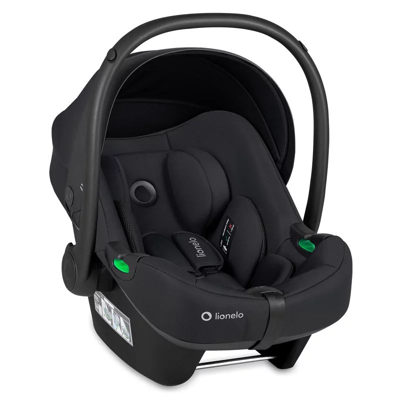 Carucior 3 in 1, Lionelo, Carmine, Cu scoica ADAC, Landou anti-reflux, Salteluta ventilata, Reglare spatar in 3 pozitii, Suport de picioare in 3 pozitii, Maner reglabil in 5 pozitii, Sustine 22 kg, Cu accesorii, 0 luni+, Ciocolatiu