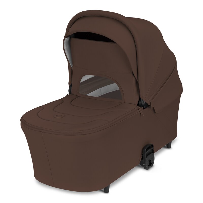 Carucior 3 in 1, Lionelo, Carmine, Cu scoica ADAC, Landou anti-reflux, Salteluta ventilata, Reglare spatar in 3 pozitii, Suport de picioare in 3 pozitii, Maner reglabil in 5 pozitii, Sustine 22 kg, Cu accesorii, 0 luni+, Ciocolatiu