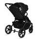 Carucior 3 in 1, Lionelo, Freya, Cu scoica ADAC, Landou si salteluta ventilate, Pliabil, Reglare spatar in 3 pozitii, Suport de picioare in 4 pozitii, Maner reglabil in 3 pozitii, Sustine 22 kg, Cu accesorii, 0 luni+, Negru