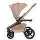 Carucior 3 in 1, Lionelo, Freya, Cu scoica ADAC, Landou si salteluta ventilate, Pliabil, Reglare spatar in 3 pozitii, Suport de picioare in 4 pozitii, Maner reglabil in 3 pozitii, Sustine 22 kg, Cu accesorii, 0 luni+, Bej