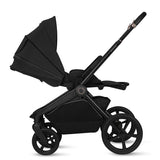 Carucior 3 in 1, Lionelo, Freya, Cu scoica ADAC, Landou si salteluta ventilate, Pliabil, Reglare spatar in 3 pozitii, Suport de picioare in 4 pozitii, Maner reglabil in 3 pozitii, Sustine 22 kg, Cu accesorii, 0 luni+, Negru