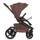 Carucior 3 in 1, Lionelo, Freya, Cu scoica ADAC, Landou si salteluta ventilate, Pliabil, Reglare spatar in 3 pozitii, Suport de picioare in 4 pozitii, Maner reglabil in 3 pozitii, Sustine 22 kg, Cu accesorii, 0 luni+, Maro