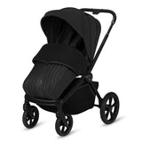 Carucior 3 in 1, Lionelo, Freya, Cu scoica ADAC, Landou si salteluta ventilate, Pliabil, Reglare spatar in 3 pozitii, Suport de picioare in 4 pozitii, Maner reglabil in 3 pozitii, Sustine 22 kg, Cu accesorii, 0 luni+, Negru