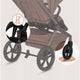 Carucior 3 in 1, Lionelo, Freya, Cu scoica ADAC, Landou si salteluta ventilate, Pliabil, Reglare spatar in 3 pozitii, Suport de picioare in 4 pozitii, Maner reglabil in 3 pozitii, Sustine 22 kg, Cu accesorii, 0 luni+, Maro