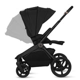 Carucior 3 in 1, Lionelo, Freya, Cu scoica ADAC, Landou si salteluta ventilate, Pliabil, Reglare spatar in 3 pozitii, Suport de picioare in 4 pozitii, Maner reglabil in 3 pozitii, Sustine 22 kg, Cu accesorii, 0 luni+, Negru
