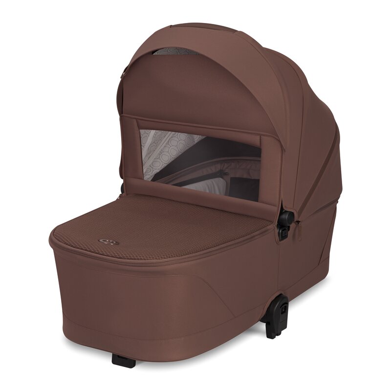 Carucior 3 in 1, Lionelo, Freya, Cu scoica ADAC, Landou si salteluta ventilate, Pliabil, Reglare spatar in 3 pozitii, Suport de picioare in 4 pozitii, Maner reglabil in 3 pozitii, Sustine 22 kg, Cu accesorii, 0 luni+, Maro