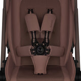 Carucior 3 in 1, Lionelo, Freya, Cu scoica ADAC, Landou si salteluta ventilate, Pliabil, Reglare spatar in 3 pozitii, Suport de picioare in 4 pozitii, Maner reglabil in 3 pozitii, Sustine 22 kg, Cu accesorii, 0 luni+, Maro