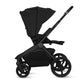 Carucior 3 in 1, Lionelo, Freya, Cu scoica ADAC, Landou si salteluta ventilate, Pliabil, Reglare spatar in 3 pozitii, Suport de picioare in 4 pozitii, Maner reglabil in 3 pozitii, Sustine 22 kg, Cu accesorii, 0 luni+, Negru